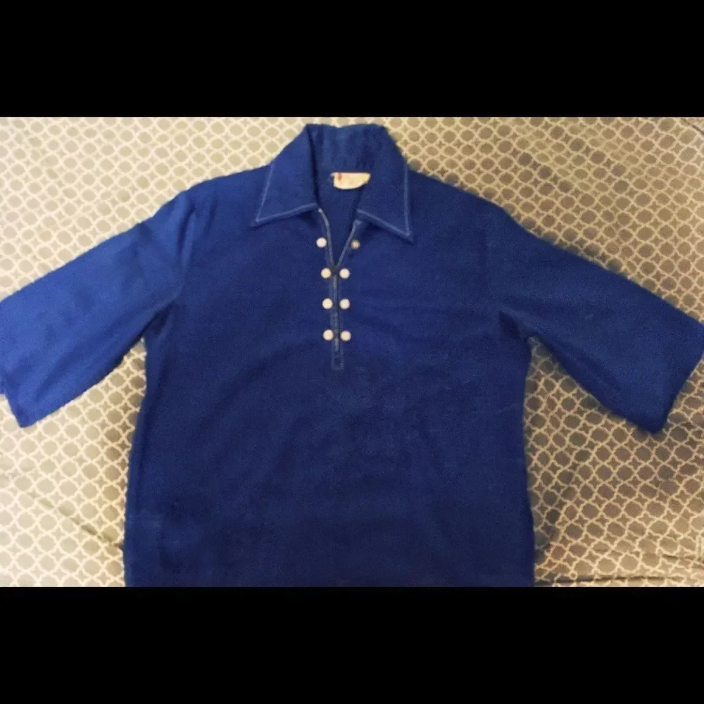 Vintage 1970s Permanent Press Brand Shirt